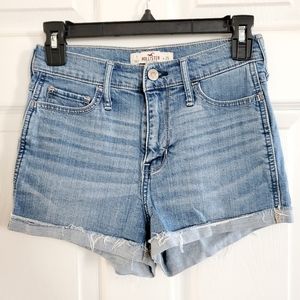 High rise shorts